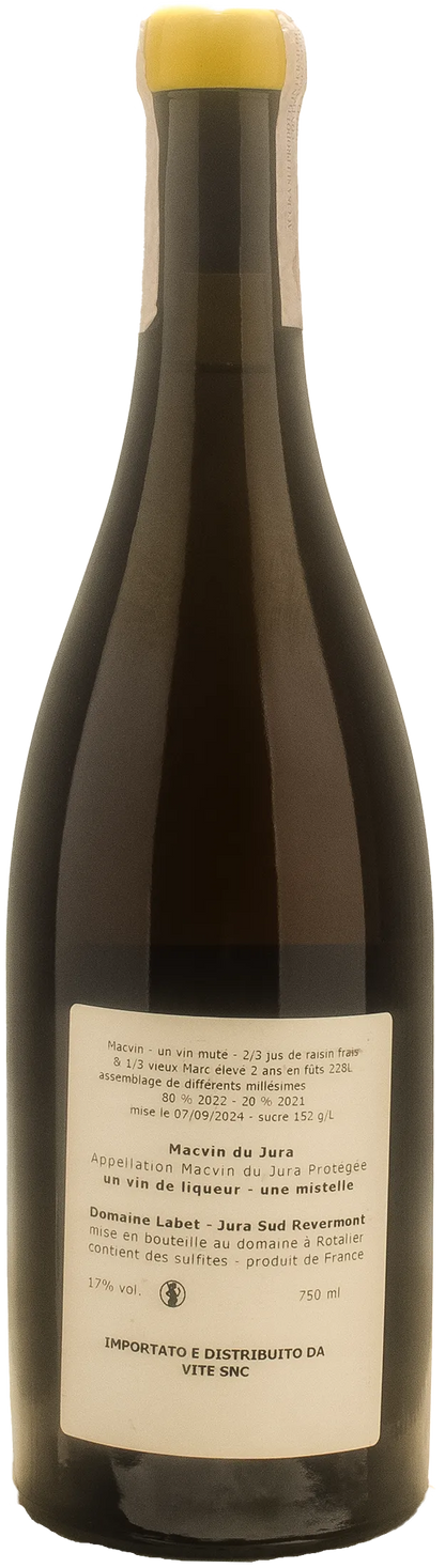 Domaine Labet Macvin du Jura Sud Revermont