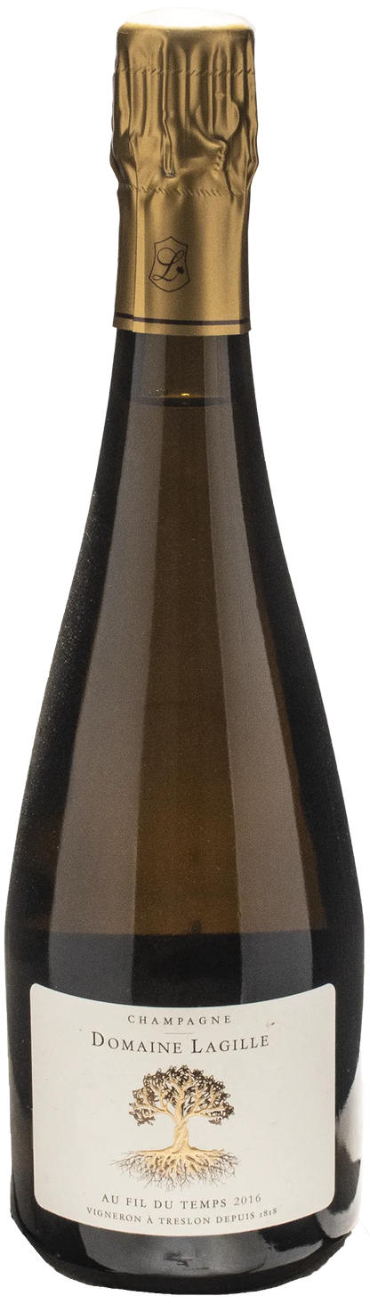 Domaine Lagille Champagne Au Fil du Temps Extra Brut 2016