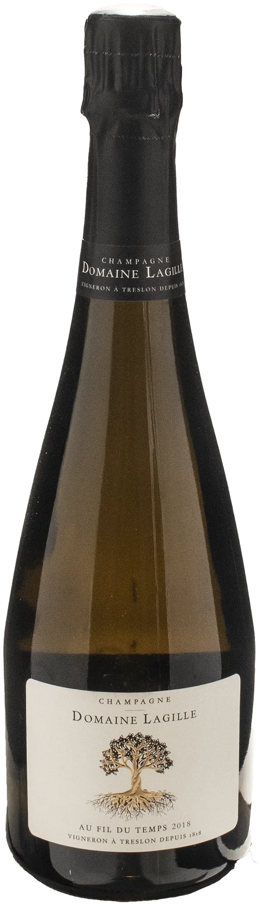 Domaine Lagille Champagne Au Fil du Temps Extra Brut 2018