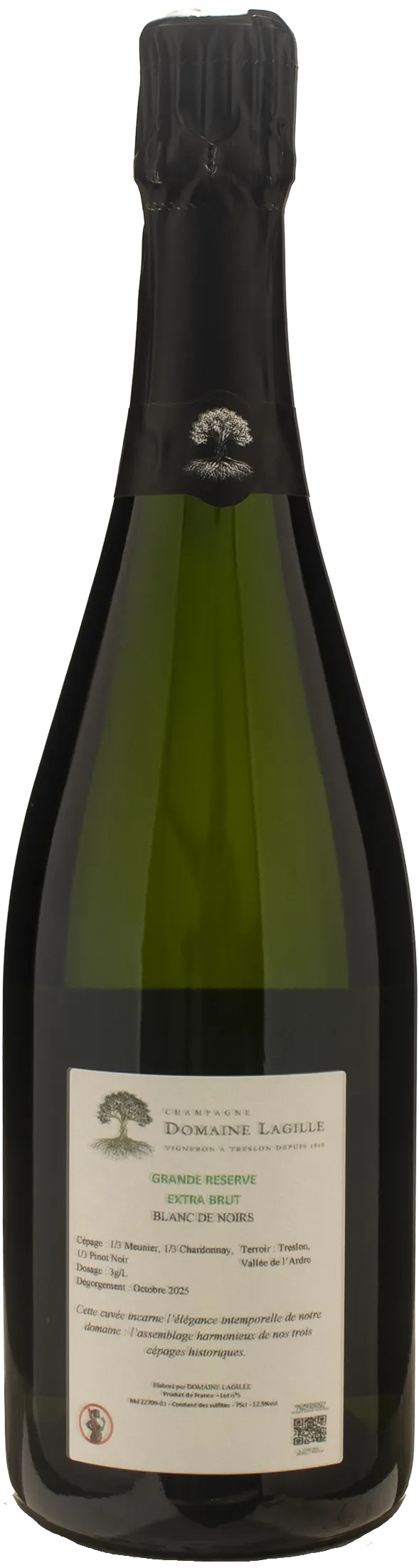 Domaine Lagille Champagne Grande Reserve Extra Brut