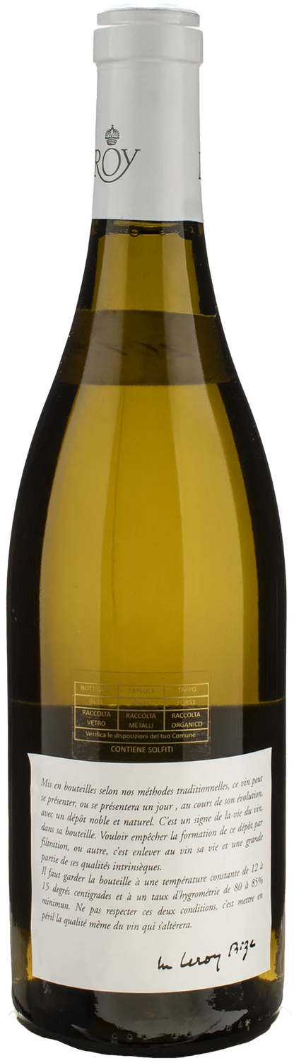 Domaine Leroy Bourgogne Blanc 2018