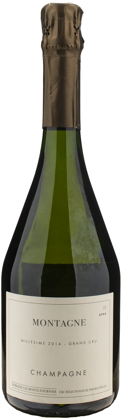 Domaine Les Monts Fournois Champagne Grand Cru Montagne Verzy Extra Brut 2014