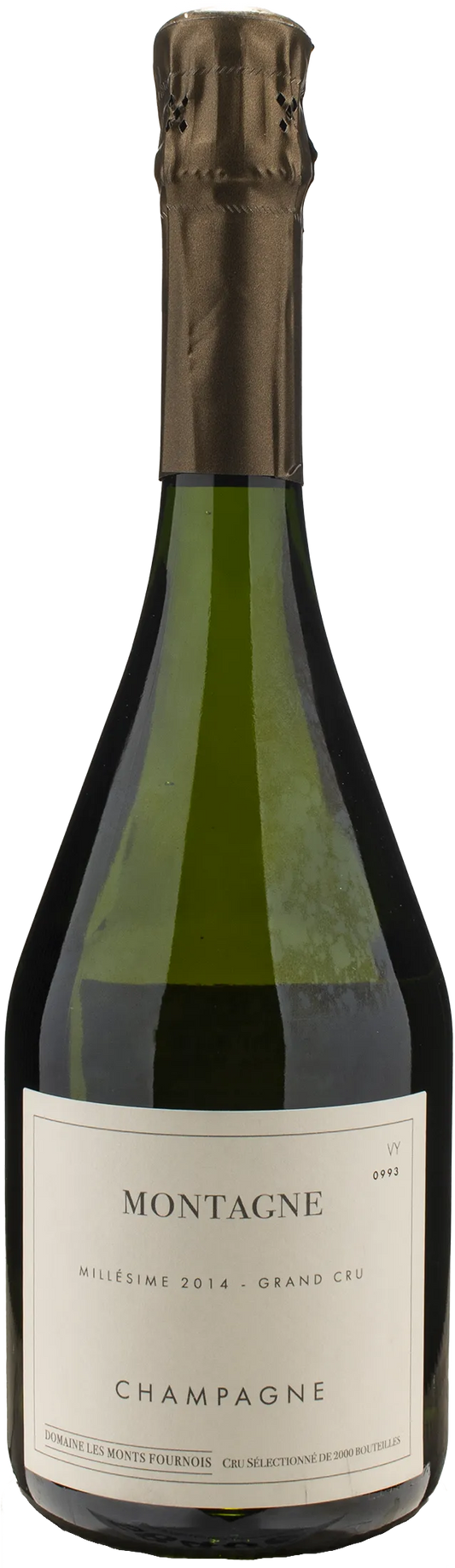 Domaine Les Monts Fournois Champagne Grand Cru Montagne Verzy Extra Brut 2014