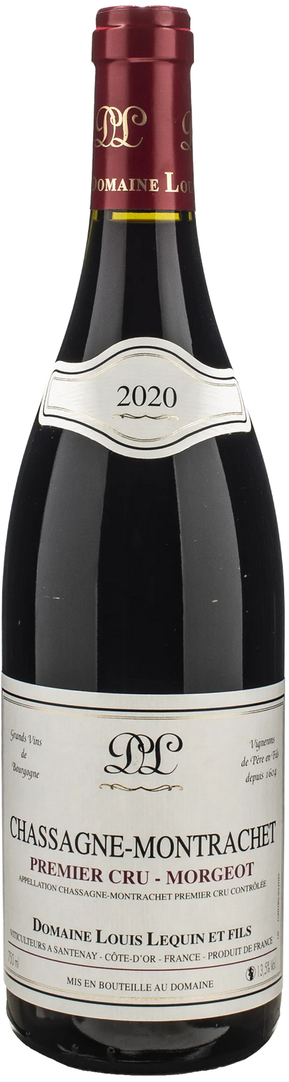 Domaine Louis Lequin Et Fils Chassagne Montrachet Rouge 1er Cru Morgeot 2020