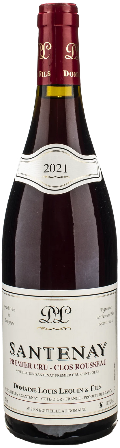 Louis Lequin & Fils Santenay Rouge 1er Cru Clos Rousseau 2021
