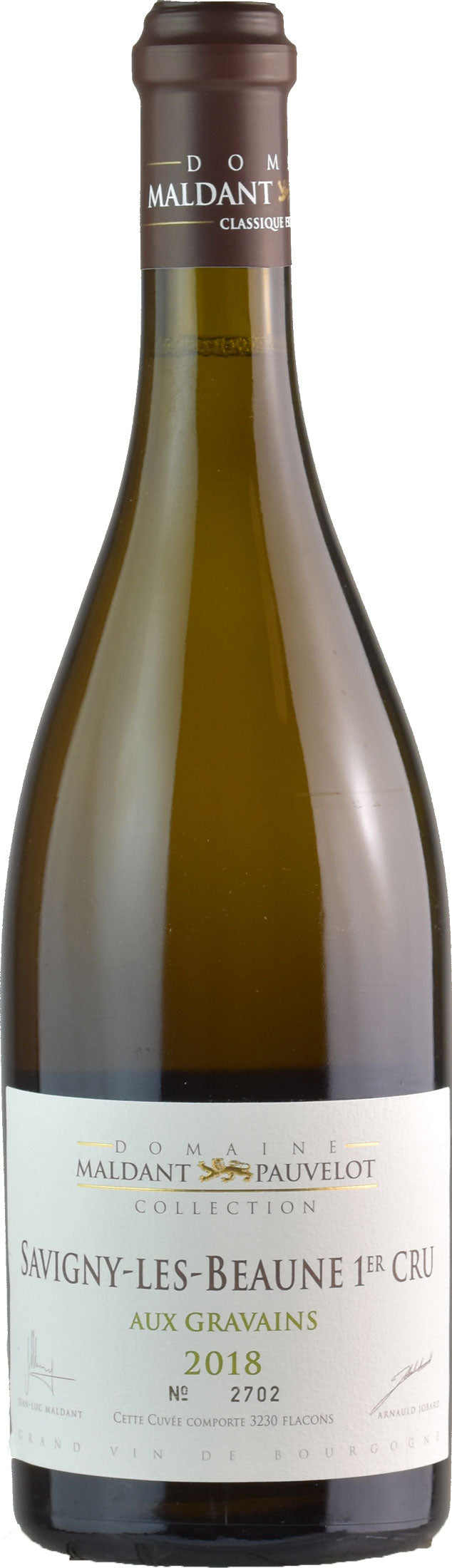 Domaine Maldant Savigny Les Beaune Blanc 1er Cru Aux Gravains 2018