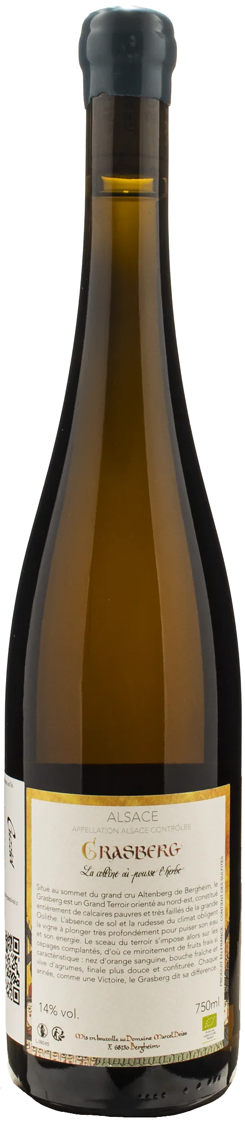 Domaine Marcel Deiss Cru Alsace Grasberg 2018