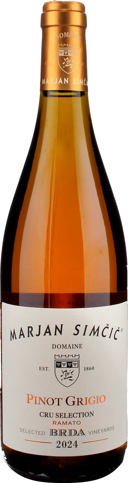 Domaine Marjan Simcic BRDA Cru Selection Pinot Grigio Ramato 2024
