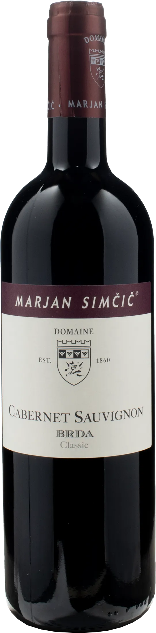 Domaine Marjan Simcic Cabernet Sauvignon BRDA Classic 2023