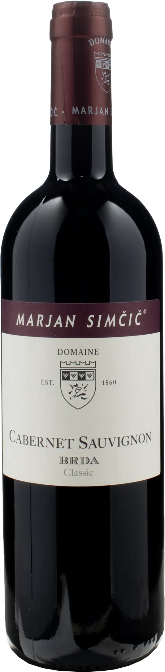 Domaine Marjan Simcic Cabernet Sauvignon BRDA Classic 2023