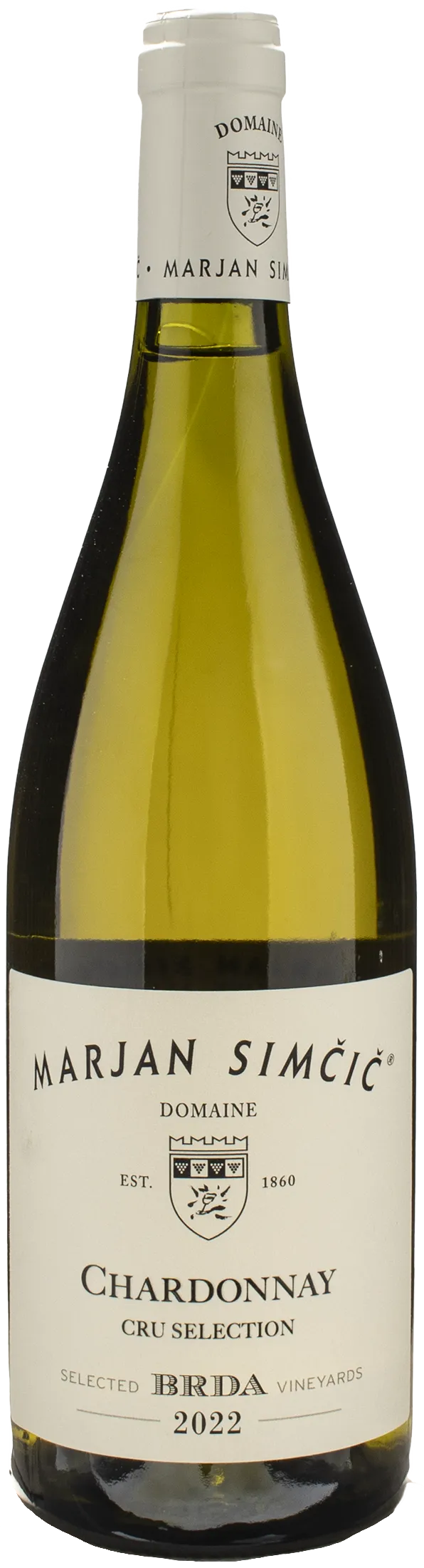 Domaine Marjan Simcic Chardonnay Cru Selection BRDA 2022
