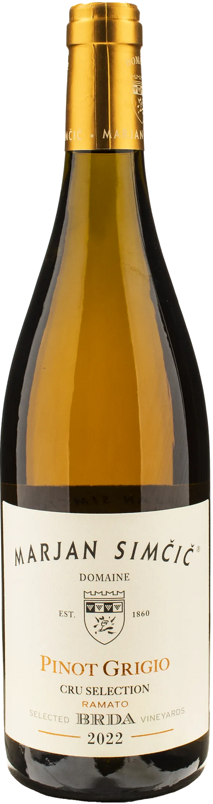 Domaine Marjan Simcic Pinot Grigio Ramato Cru Selection BRDA 2022