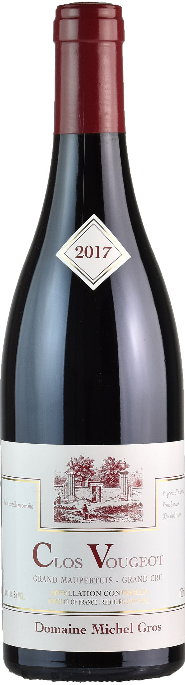 Domaine Michel Gros Clos Vougeot Grand Cru Grand Maupertuis 2017