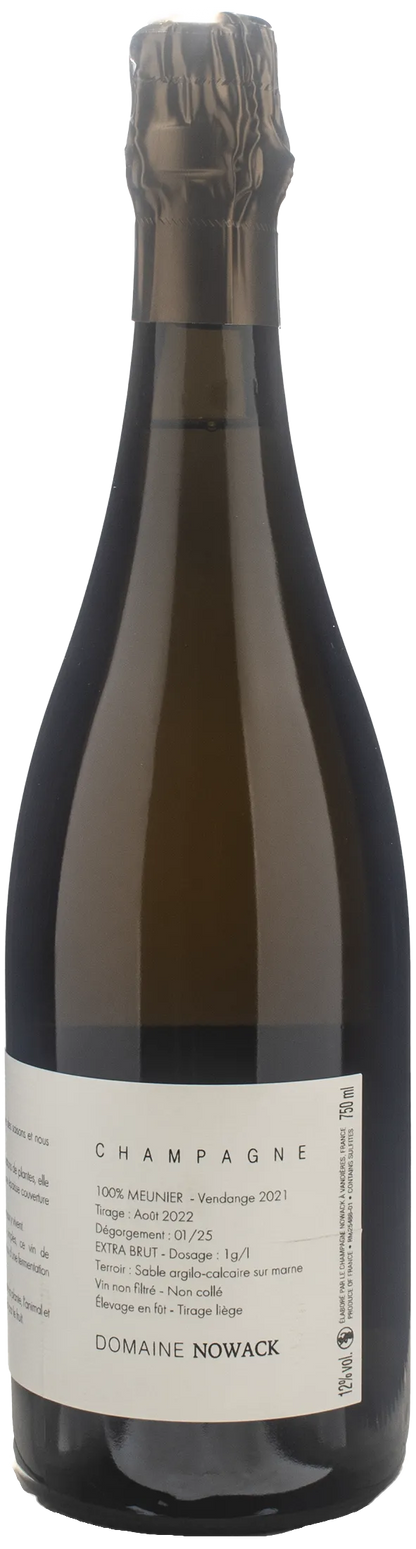 Domaine Nowack Champagne Fontinette Extra Brut 2021