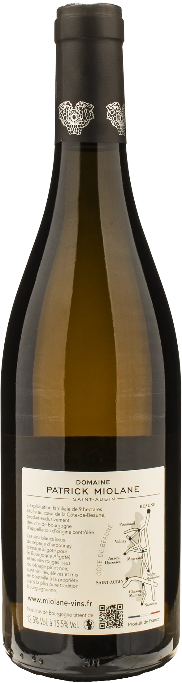 Domaine Patrick Miolane Saint Aubin 1er Cru Le Charmois 2023