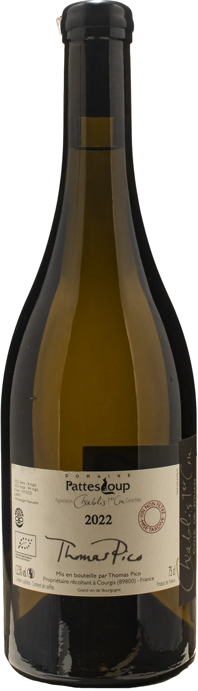 Domaine Pattes Loup 1er Cru Cote Jouan 2022