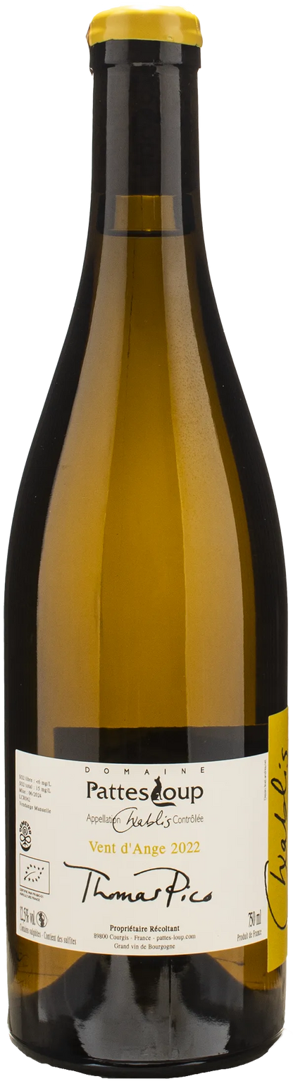 Domaine Pattes Loup Chablis Vent d'Ange 2022