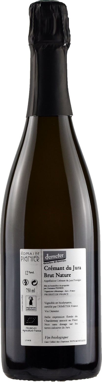 Domaine Pignier Crémant du Jura Brut Nature