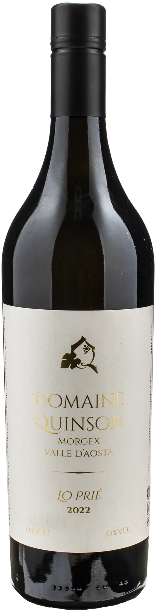Domaine Quinson Morgex Valle d'Aosta Lo Prie 2022