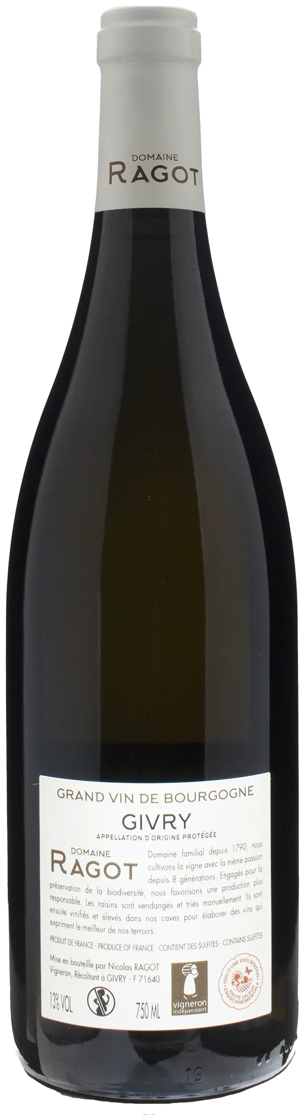 Domaine Ragot Givry Blanc 2021