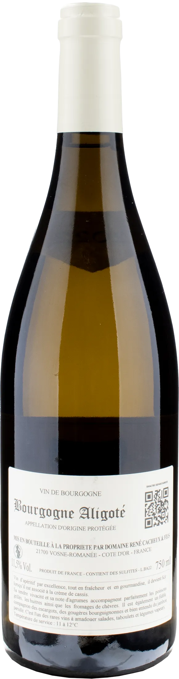 Domaine René Cacheux Bourgogne Aligoté 2022