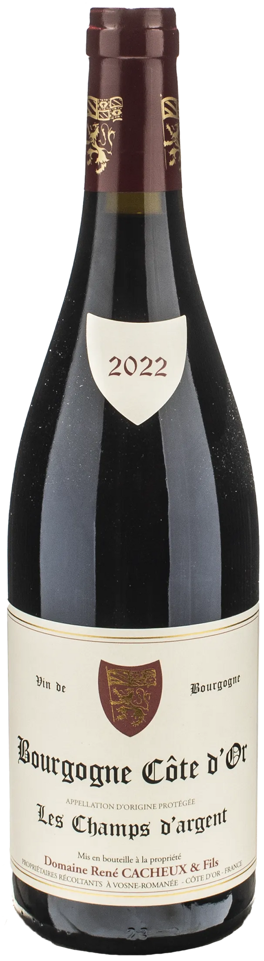 Domaine Rene Cacheux Bourgogne Rouge Les Champs d'Argent 2022