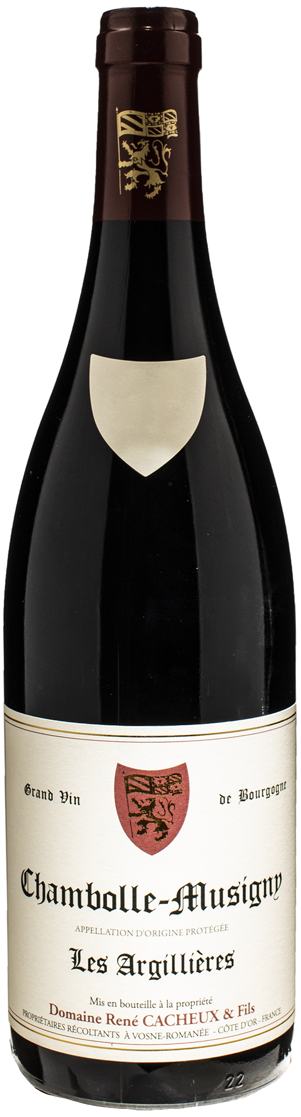 Domaine René Cacheux Chambolle Musigny Les Argillères 2020