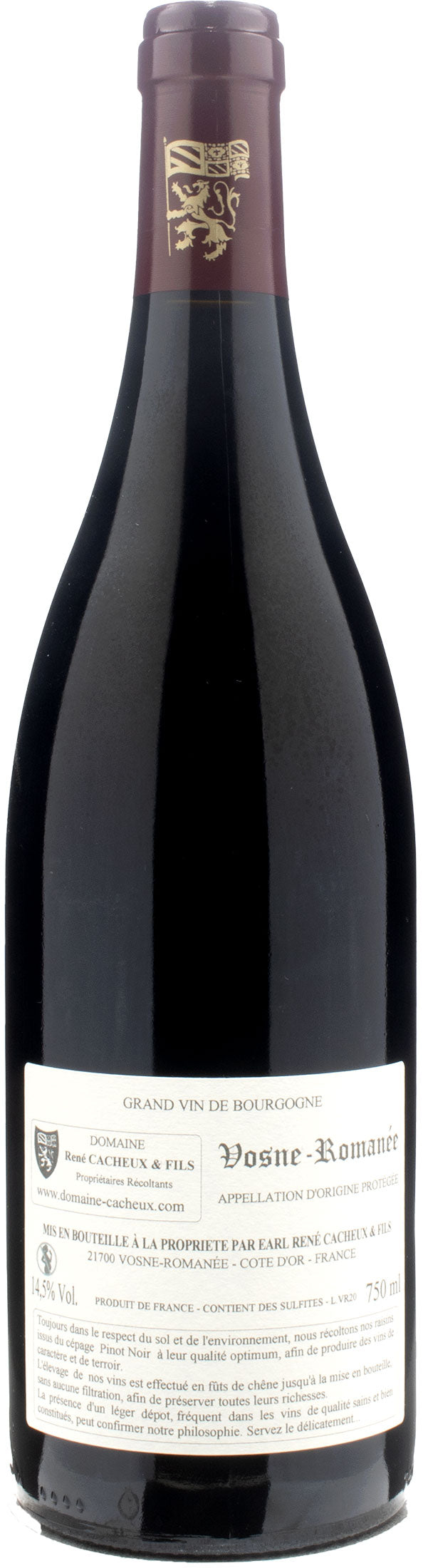 Domaine René Cacheux Vosne-Romanee 2020