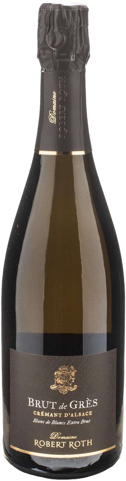 Domaine Robert Roth Cremant d'Alsace Blanc de Blancs Brut de Gres Extra Brut Bio 2022