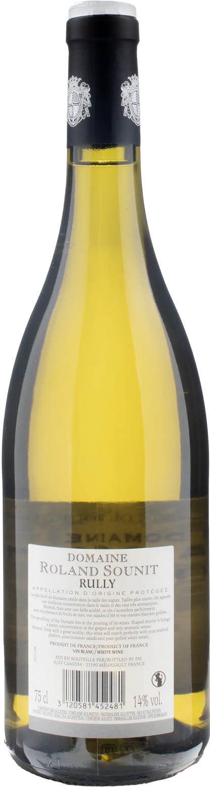Domaine Roland Sounit Rully Blanc 2019