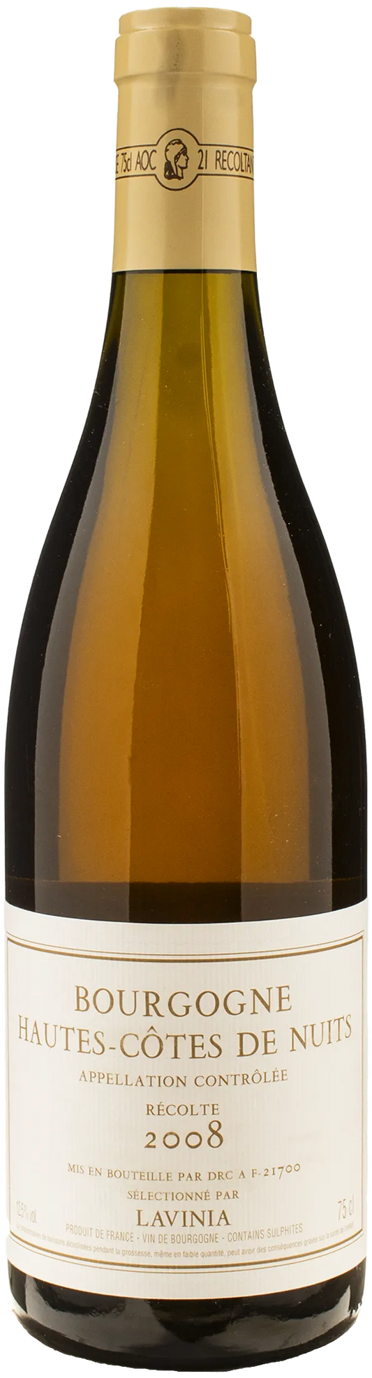 Domaine Romanee Conti Bourgone Hautes Cotes de Nuits 2008