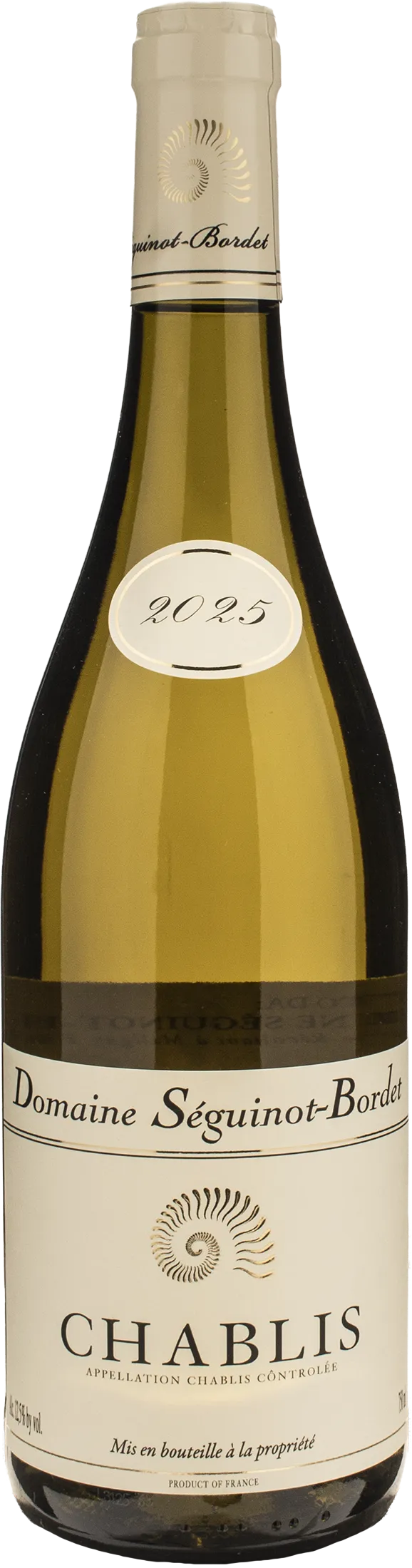 Domaine Seguinot Bordet Chablis 2025