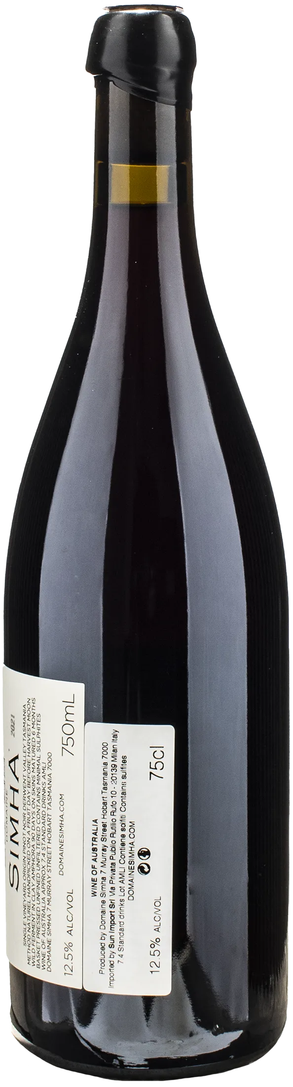 Domaine Simha Lionheart Amphora Pinot Noir 2021