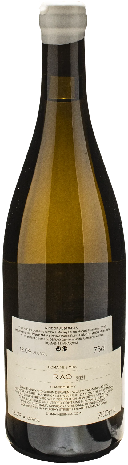 Domaine Simha Rao Chardonnay 2021