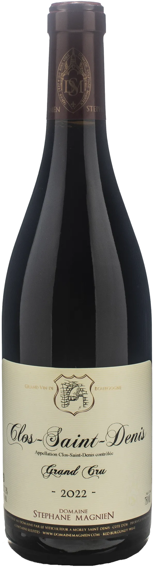 Domaine Stephane Magnien Clos St Denis Grand Cru 2022
