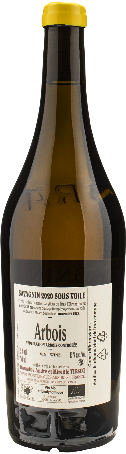 Domaine Tissot Arbois Savagnin Sous Voile 2020