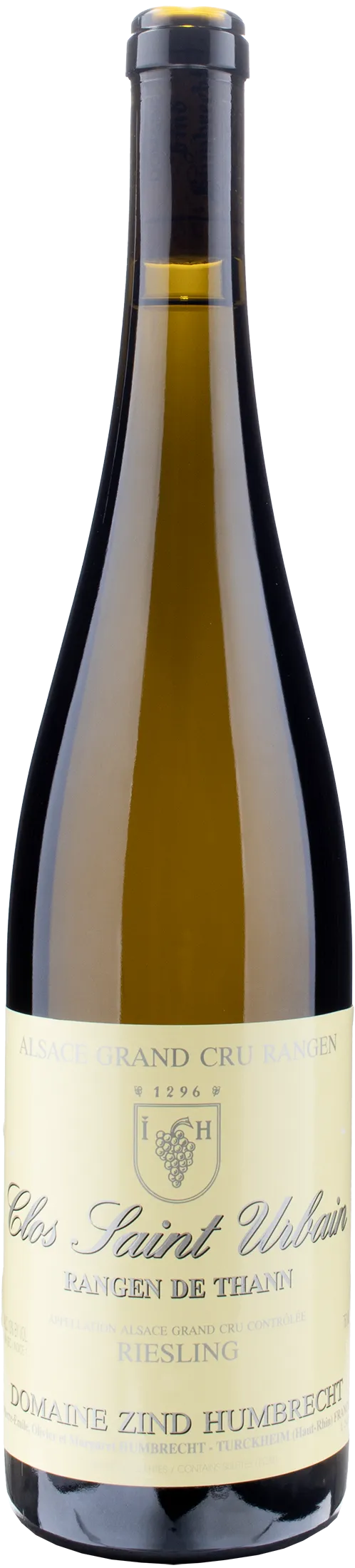 Domaine Zind Humbrecht Clos Saint Urbain Alsace Grand Cru Rangen de Thann Riesling 2022