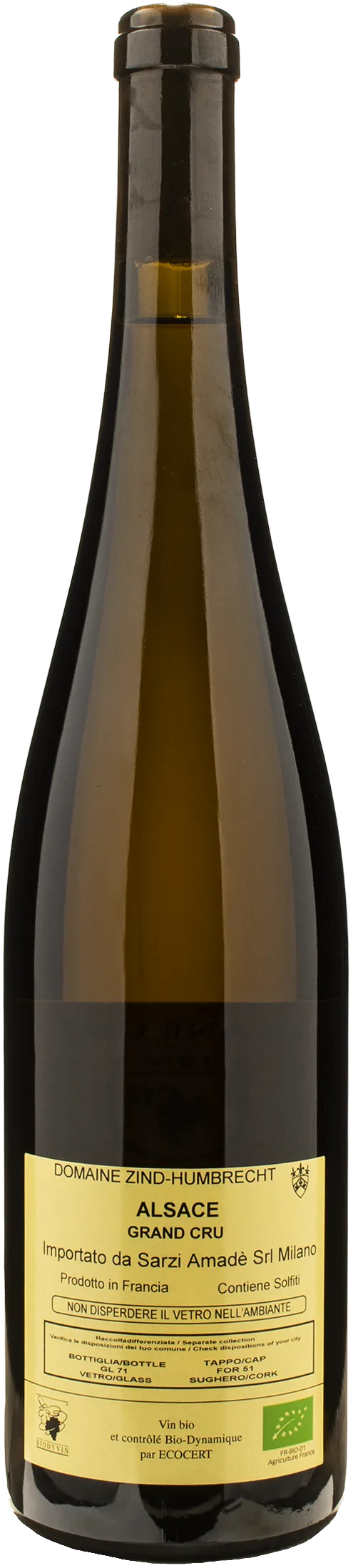 Domaine Zind Humbrecht Clos Saint Urbain Alsace Grand Cru Rangen de Thann Riesling 2023