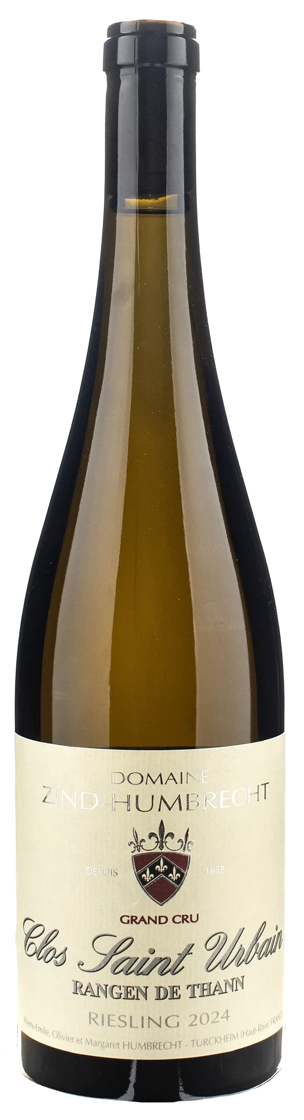 Domaine Zind Humbrecht Clos Saint Urbain Alsace Grand Cru Rangen de Thann Riesling 2024