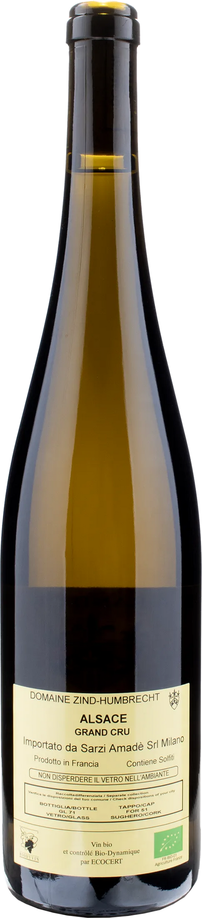 Domaine Zind Humbrecht Riesling Grand Cru Brand 2022