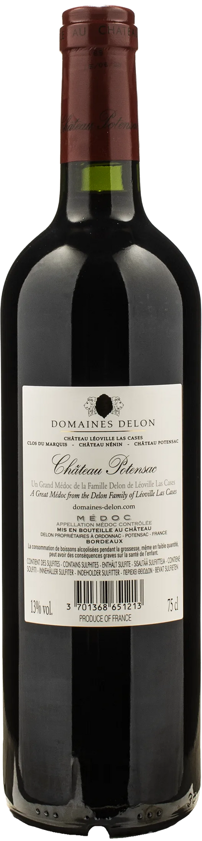 Domaines Delon Chateau Potensac Medoc 2021