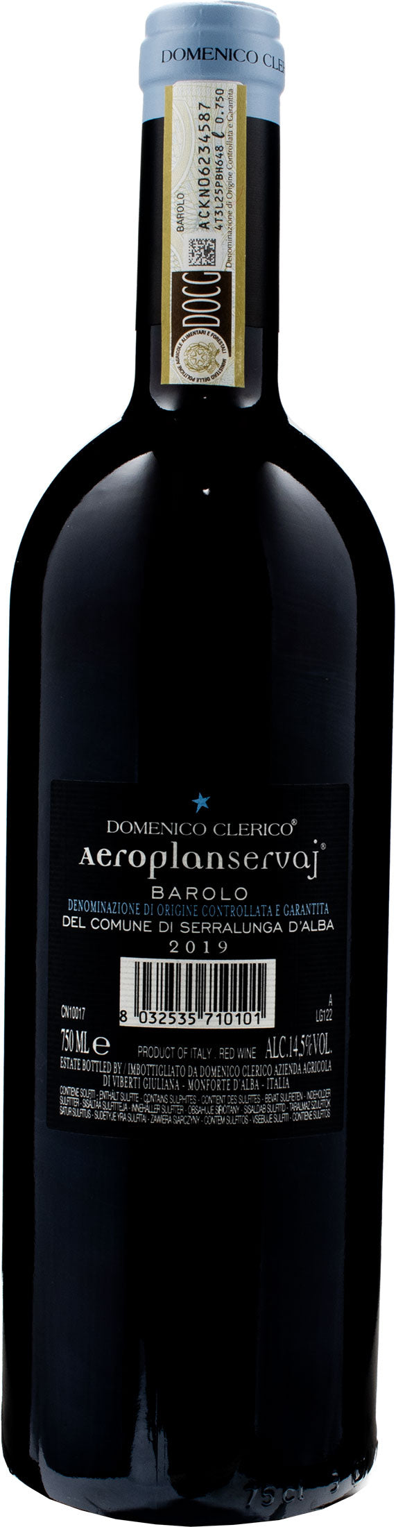 Domenico Clerico Barolo Aeroplanservaj 2019