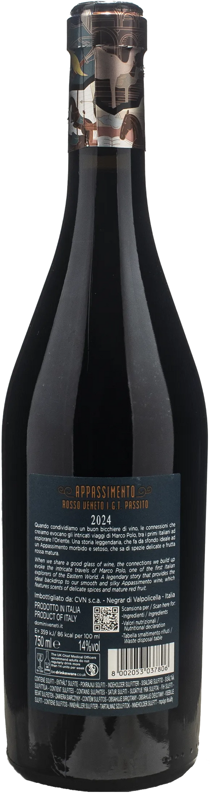 Domini Veneti Appassimento Rosso Passito Marco Polo Collection 2024