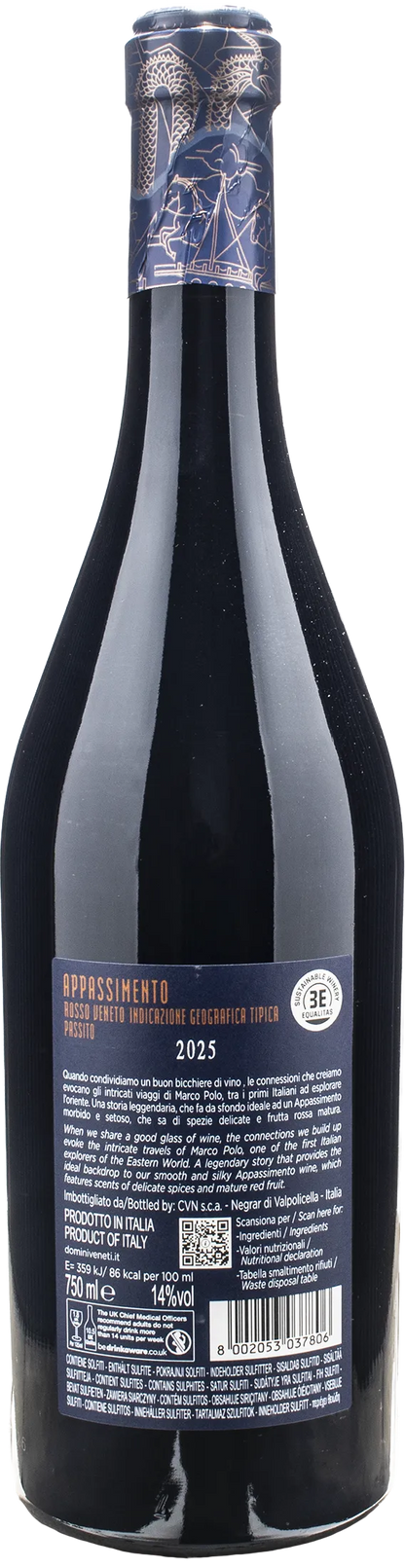 Domini Veneti Appassimento Rosso Passito Marco Polo Collection 2025