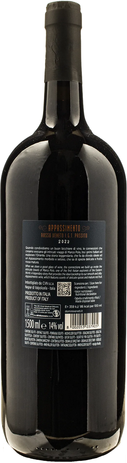Domini Veneti Appassimento Rosso Passito Marco Polo Collection Magnum 2023