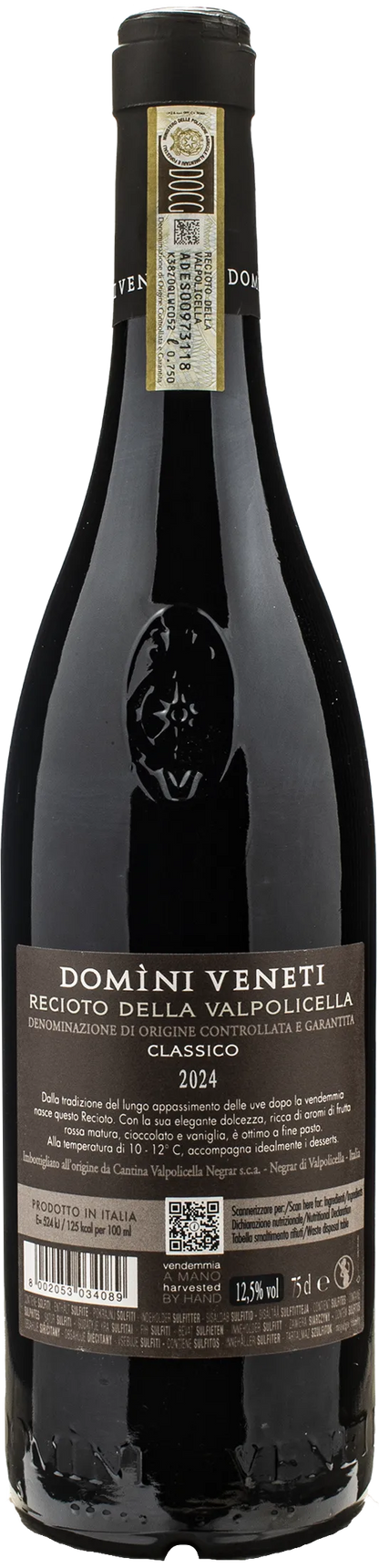 Domini Veneti Negrar Recioto della Valpolicella Classico 2024