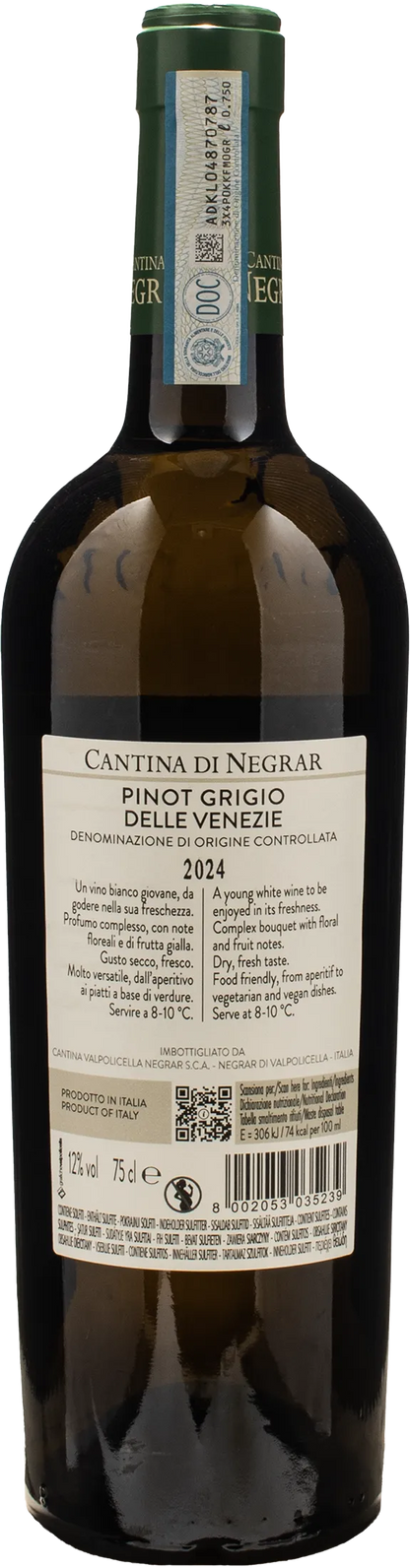 Cantina di Negrar Pinot Grigio 2024