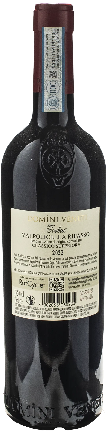 Domini Veneti Valpolicella Ripasso Classico Superiore Torbae 2022