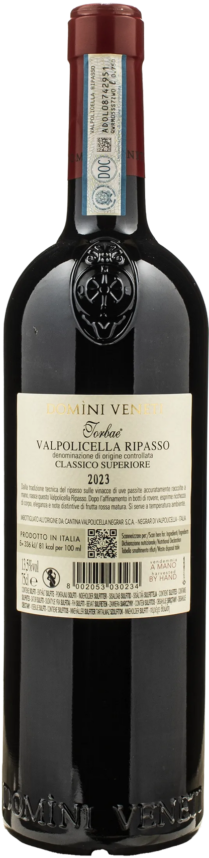 Domini Veneti Valpolicella Ripasso Classico Superiore Torbae 2023