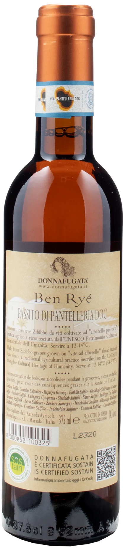 Donnafugata Ben Rye Passito di Pantelleria 0.375L 2022